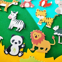 DIY filtbræt til børn - AnimalAdventure