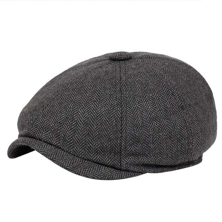 Classic Vintage-Style Flat Cap – Arthur