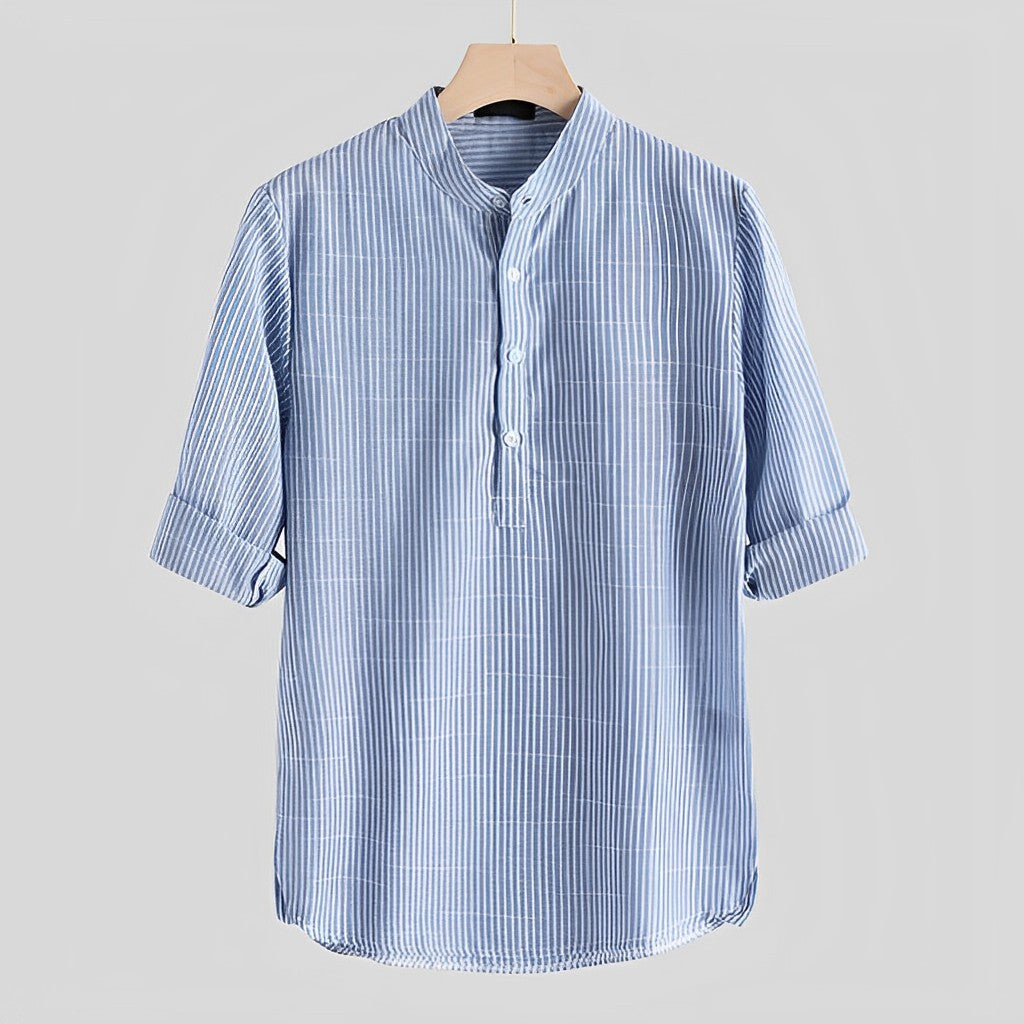 Men's summer shirt with modern cut – Cas