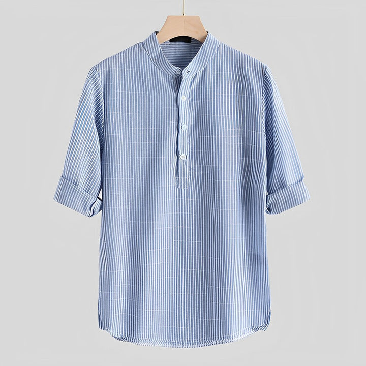 Men's summer shirt with modern cut – Cas