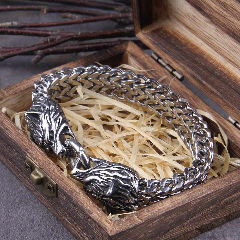 Viking Ulv Charm Armbånd – Ragnar