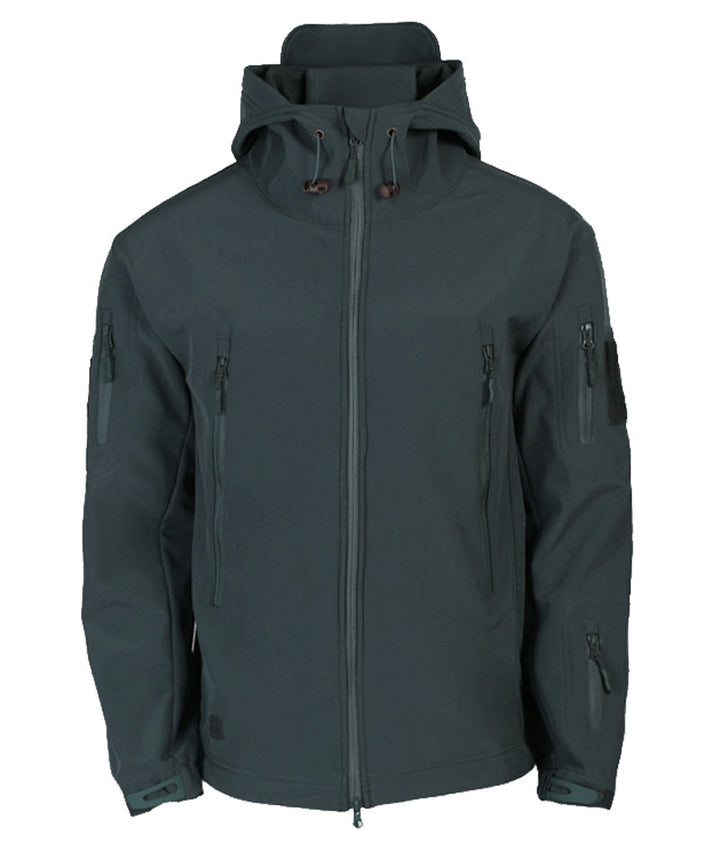 Men's Softshell Jacket with Hood - Titan