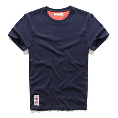 Classic cotton T-shirt with timeless look – Victor