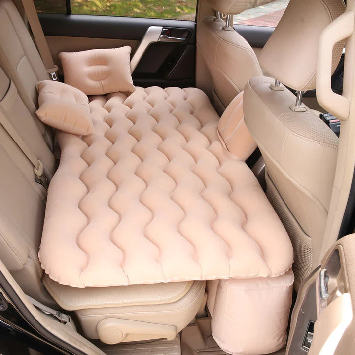 Colchón de viaje inflable para coche con almohada y kit de reparación – RoadRest