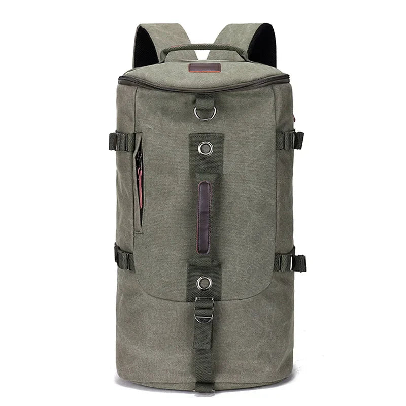 Large Capacity Canvas Travel Backpack – TrailHaven