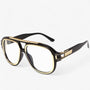 Vintage Sonnenbrille mit Hautfreundlichem Design – Lumis