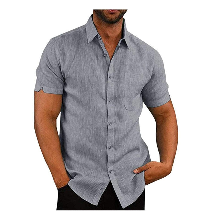 Comfortable & Stylish Breathable Men's Polo Shirt with Button Placket – Narek