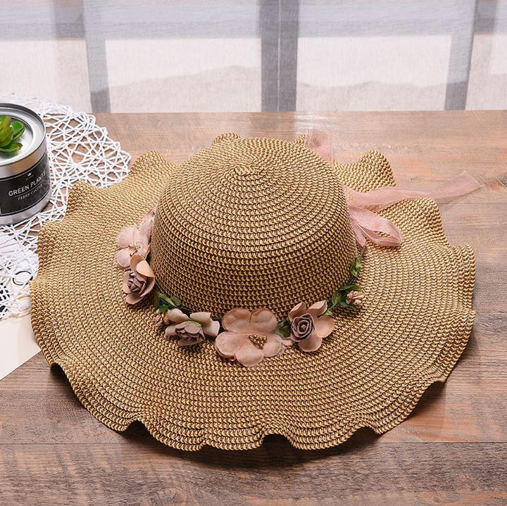 Sommerhut mit Blumenmuster – Liora