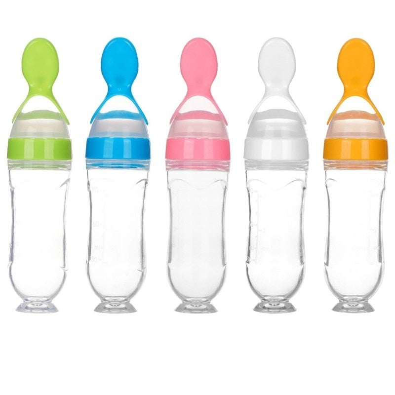 Spoon Bottle for Baby Food – FeedEase