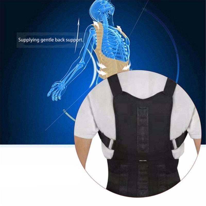 Soporte lumbar magnético - BackAligner