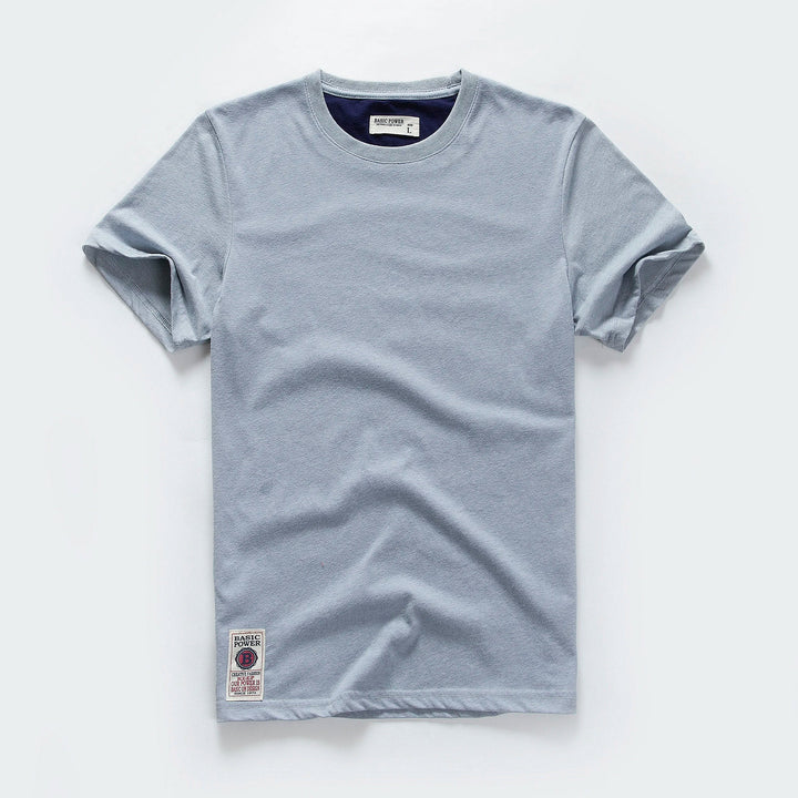 Classic cotton T-shirt with timeless look – Victor
