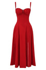 Büstier Sommerkleid mit Taillenkorrektor - Isabella