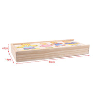 Juego de mesa de cubos de madera - RekenRijk