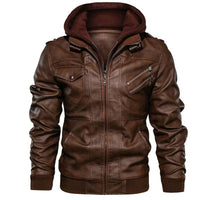 Men's Motorcycle Jacket Made of Faux Leather – Dane