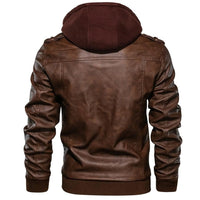 Men's Motorcycle Jacket Made of Faux Leather – Dane