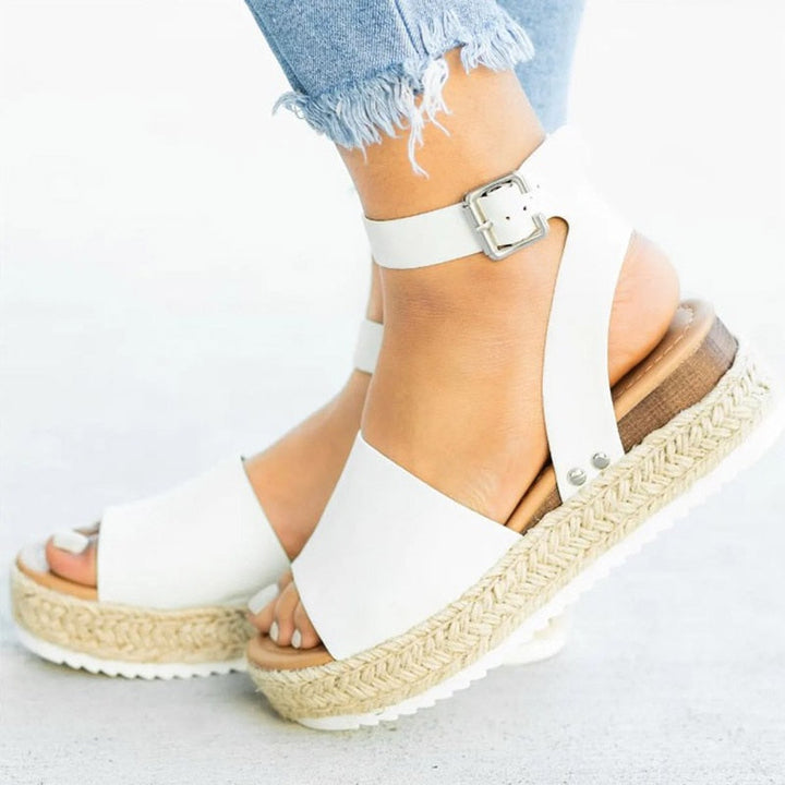 Trendy Women's High Heel Sandals with Zipper – Leona