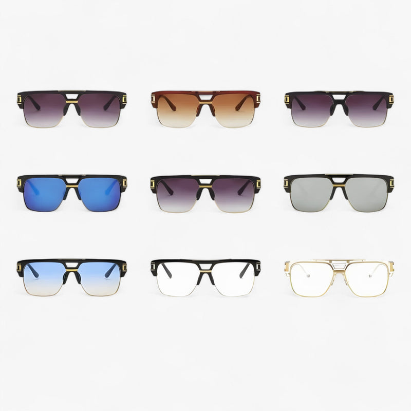 Classic Unisex Mirror Sunglasses – Lynor
