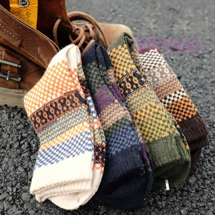 4-piece set vintage autumn socks – Northern Light