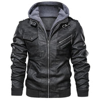 Men's Motorcycle Jacket Made of Faux Leather – Dane
