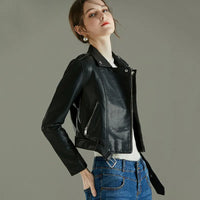 Vegan Women's Leather Jacket – Alivra Autumn Edition