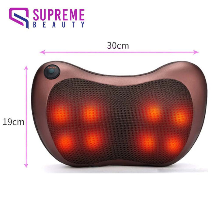 Tragbares Massagekissen mit Tiefen-Shiatsu-Massage – ThermoRelax Pro