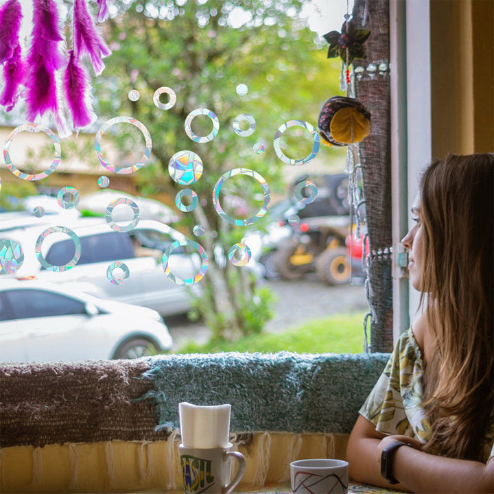 Sun catcher window sticker - LumiSuncatch
