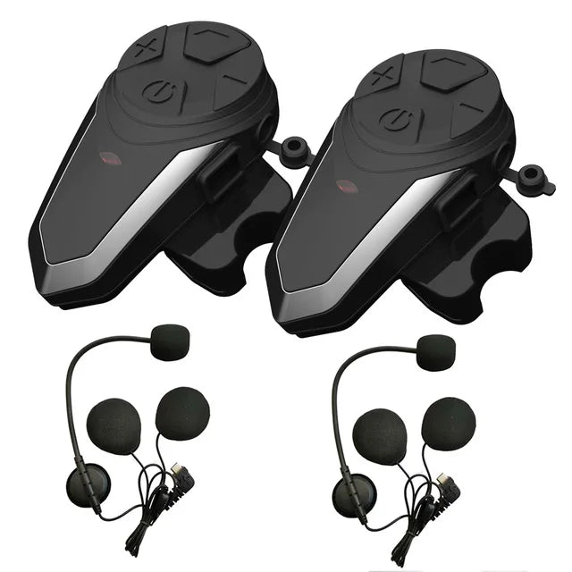 Motorcycle Helmet Bluetooth Intercom with FM & 1000 m Range – RoadLink S3