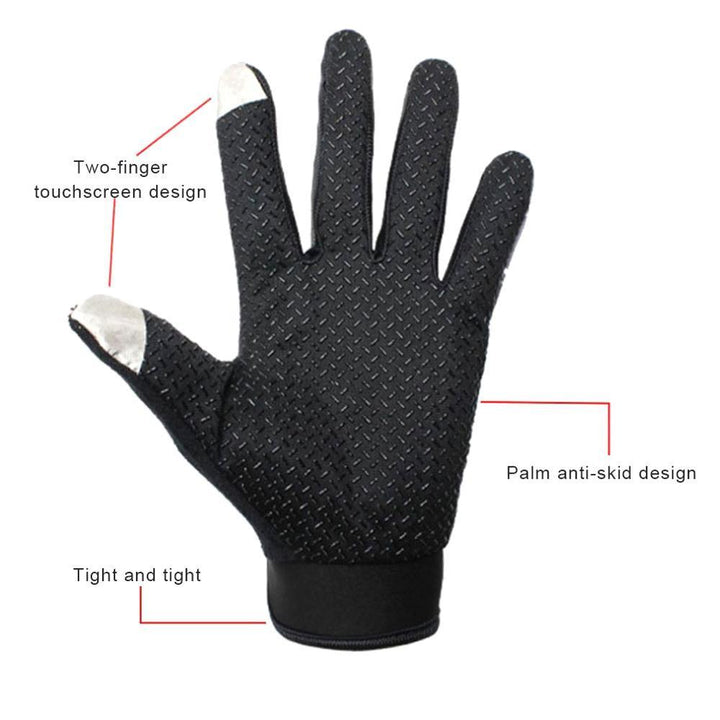 Breathable Waterproof Cycling Gloves with Grip Surface – Rivaro