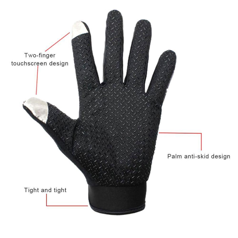 Breathable Waterproof Cycling Gloves with Grip Surface – Rivaro