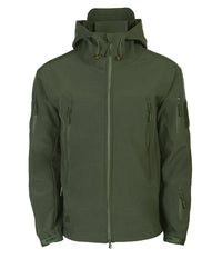 Men's Tactical Waterproof Windproof Softshell Jacket with Hood - Kai