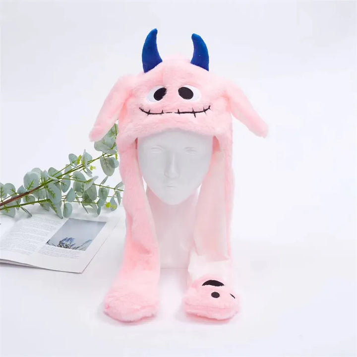 Sød hue med bevægelige ører – BunnyBounce Hat