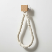 Hängender Papierhalter Aus Hanfseil - HempLoop