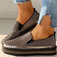 Sparkling Women's Loafers with Comfort Sole – Teyla