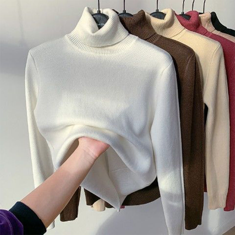 Winter Fleece Knit Sweater – Evelyne