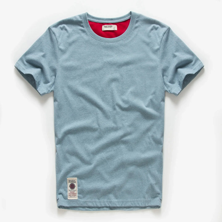 Classic cotton T-shirt with timeless look – Victor