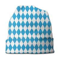 Beanie with Diamond Pattern – WiesnBean Oktoberfest 2025