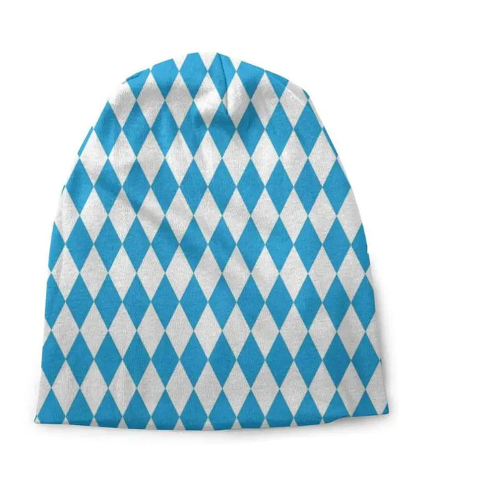 Beanie with Diamond Pattern – WiesnBean Oktoberfest 2025