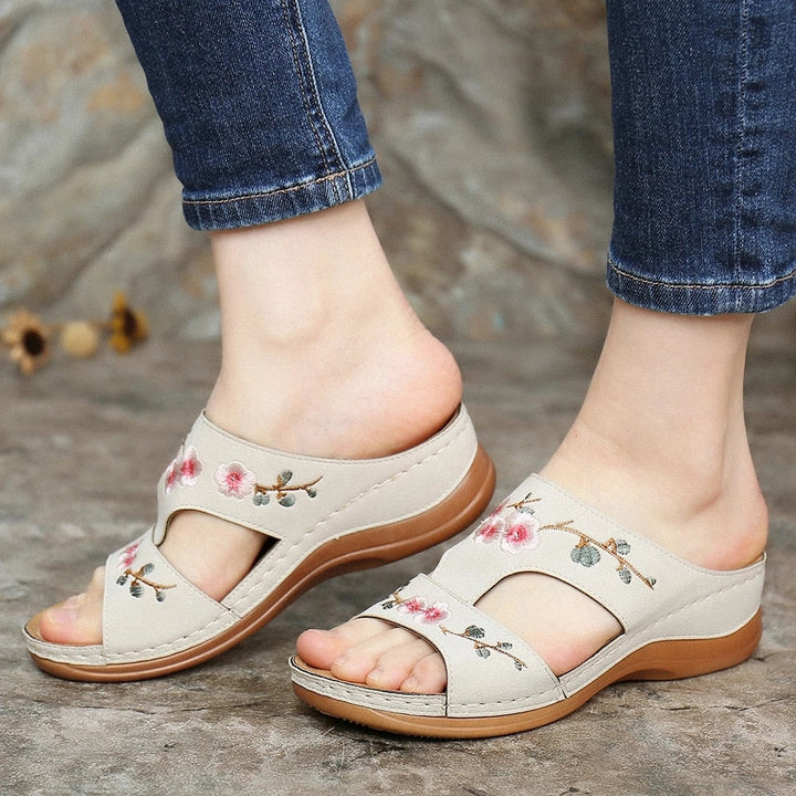 Orthopedic Flower Sandals for Women – Florina