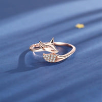 Rose Silver Fox Ring - Finn (1+1 FREE)