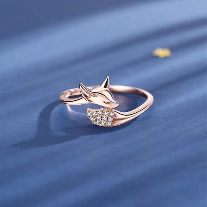 Rose Silver Fox Ring - Finn (1+1 FREE)