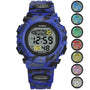 Wasserdichte digitale Kinderarmbanduhr mit LED-Display – Livano