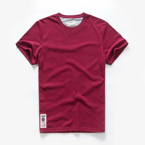 Classic cotton T-shirt with timeless look – Victor