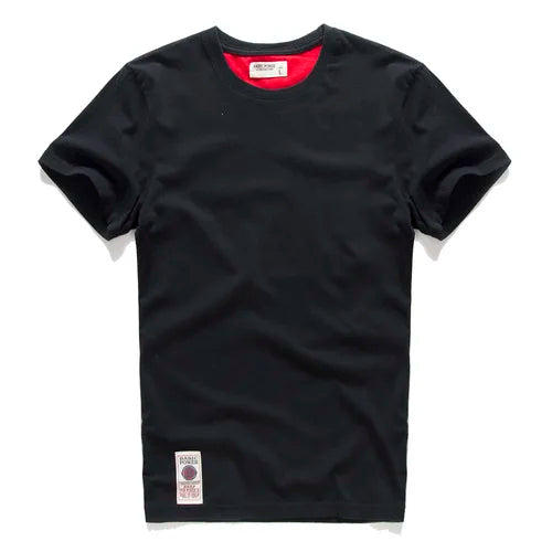 Classic cotton T-shirt with timeless look – Victor