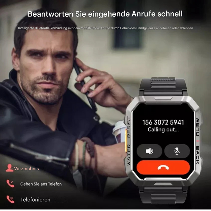Robust Smartwatch for Adventurers - TrailMate