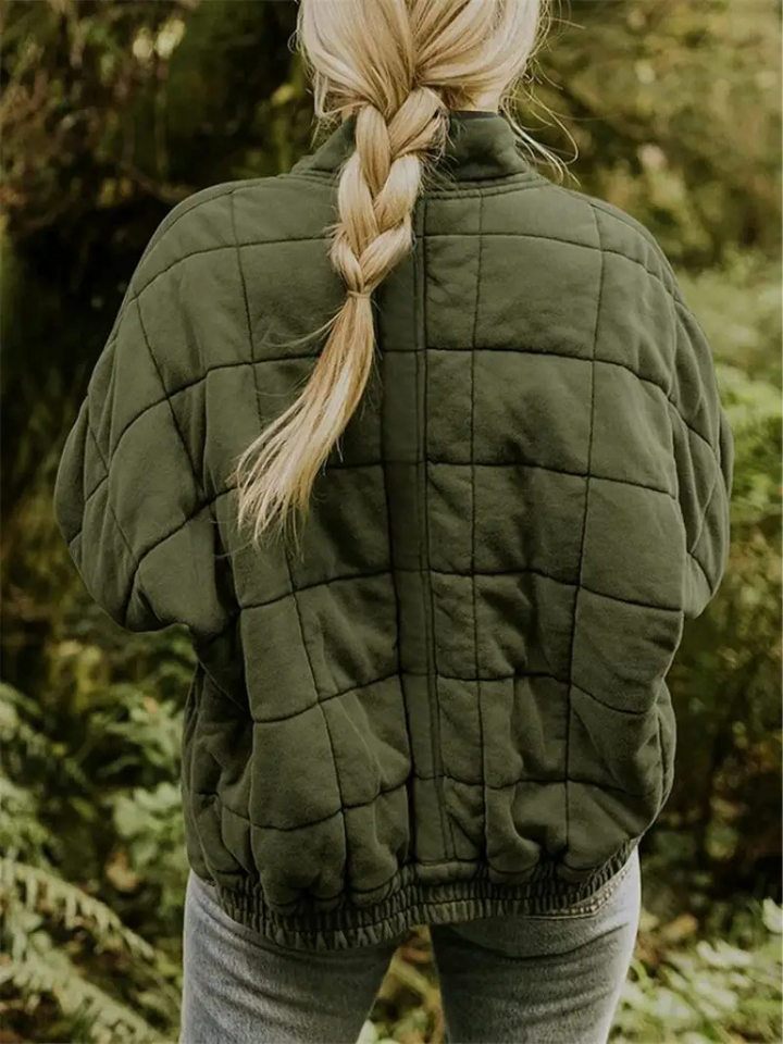 Oversized Gefütterte Übergangsjacke - Eliza