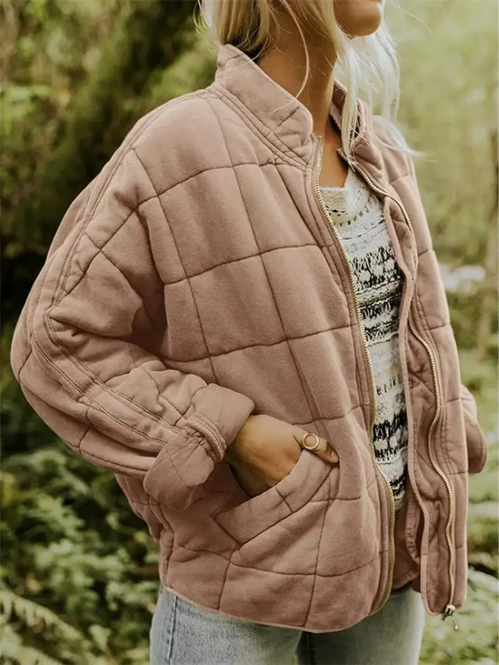 Oversized Gefütterte Übergangsjacke - Eliza