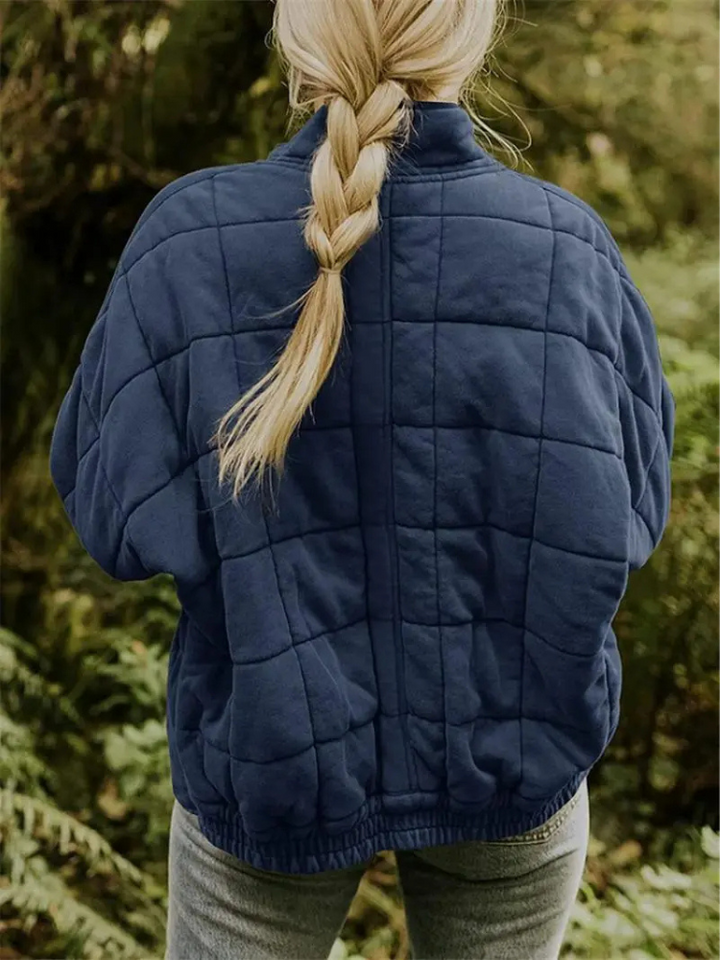 Oversized Gefütterte Übergangsjacke - Eliza