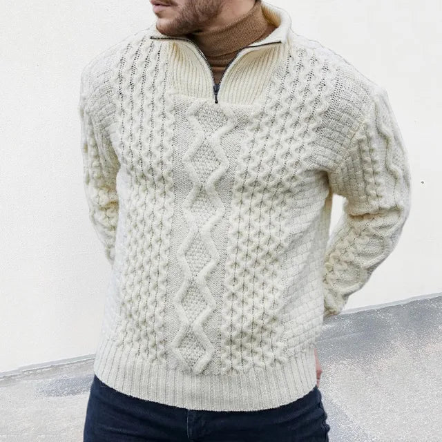 Luxury knitted sweater for men - KnitCraft