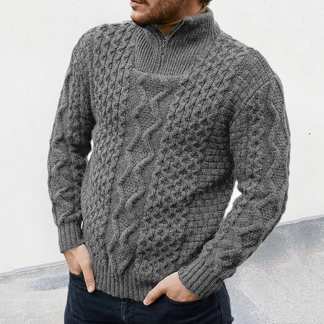 Luxury knitted sweater for men - KnitCraft
