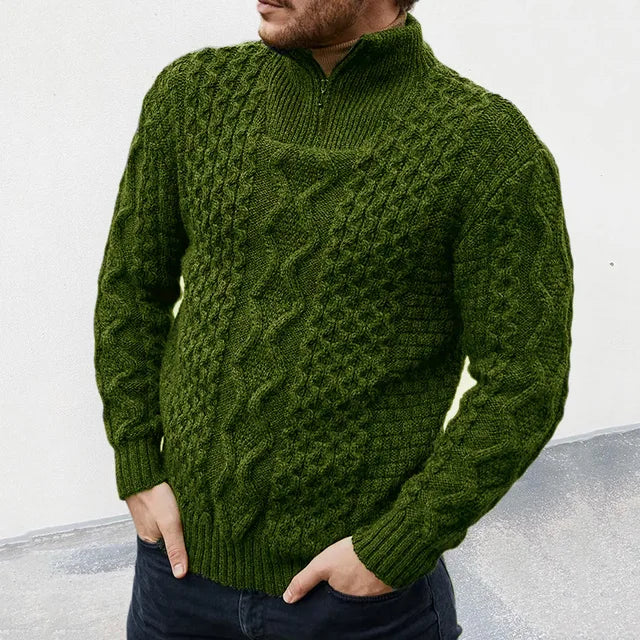 Luxury knitted sweater for men - KnitCraft